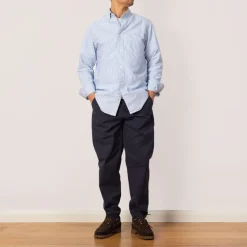 Assembly Pant - Navy Seersucker
