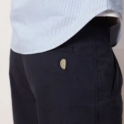 Assembly Pant - Navy Seersucker