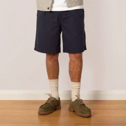 Assembly Short - Navy Seersucker