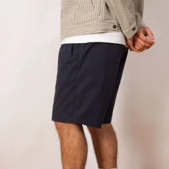 Assembly Short - Navy Seersucker