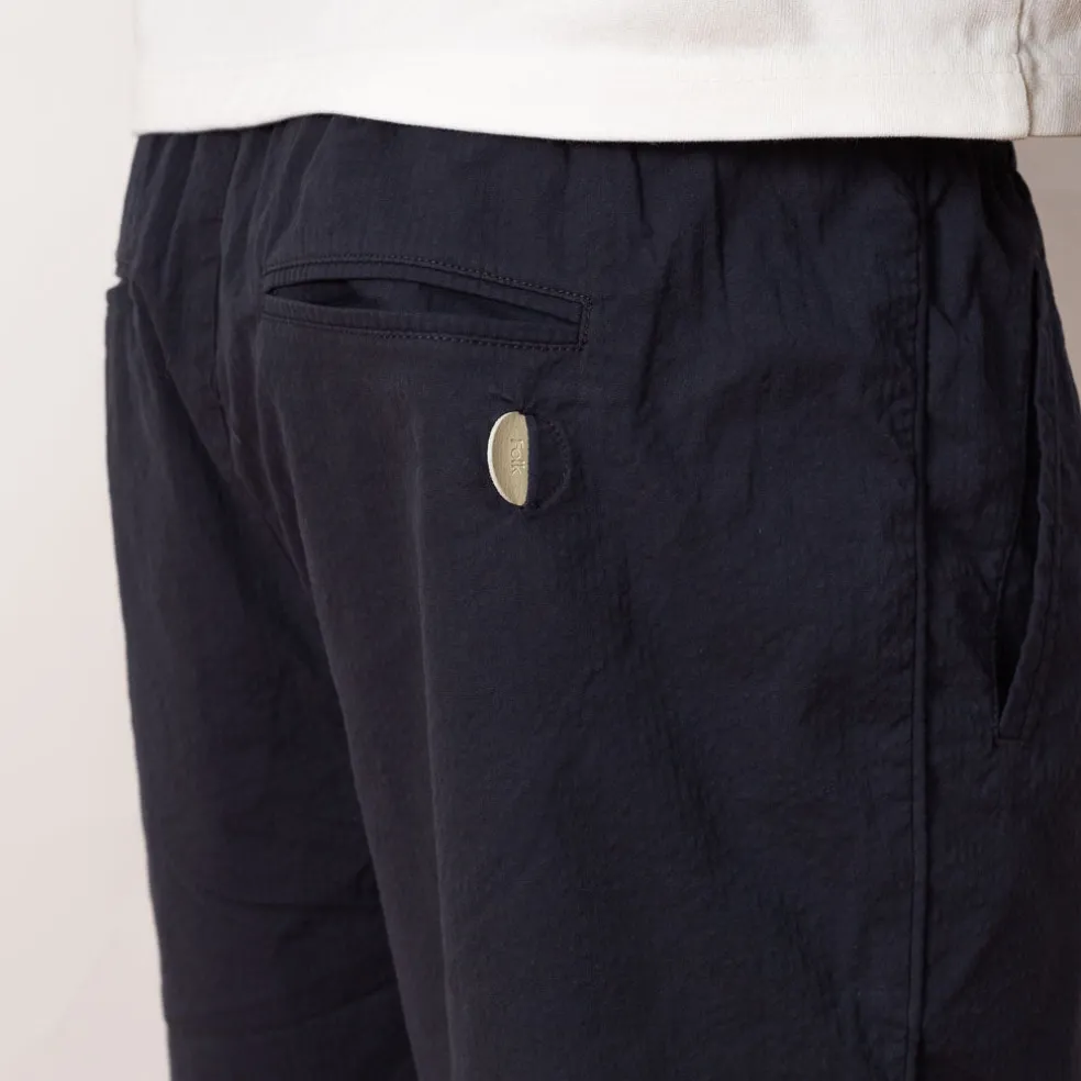 Assembly Short - Navy Seersucker