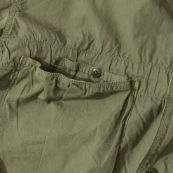 Broad Cloth Anorak Shirt - Khaki