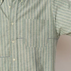 Brooks Brothers Patchwork Oxford Shirt - Green