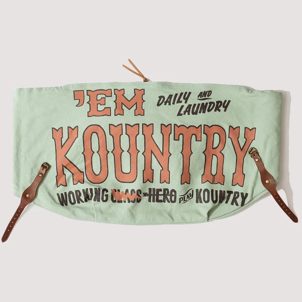 Canvas Snufkin Bag - Light Green