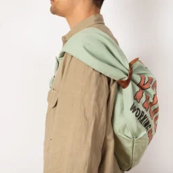 Canvas Snufkin Bag - Light Green