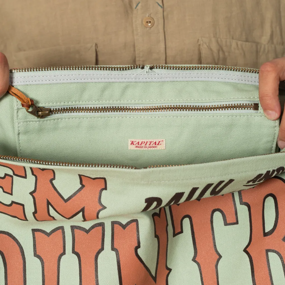 Canvas Snufkin Bag - Light Green