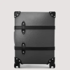 Centenary Four Wheel Carry-On Case - Charcoal/Black/Chrome