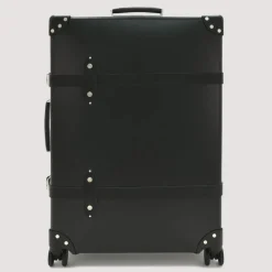Centenary Four Wheel Check-In Case - Black/Black/Chrome