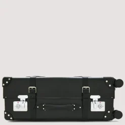 Centenary Four Wheel Check-In Case - Black/Black/Chrome