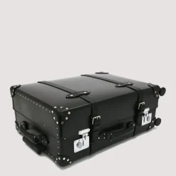 Centenary Four Wheel Check-In Case - Black/Black/Chrome