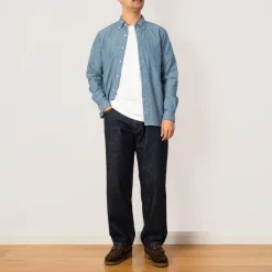 Chambray Shirt - Sax