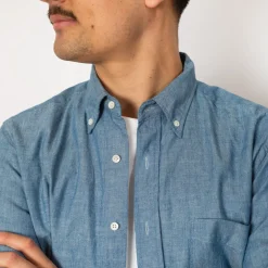 Chambray Shirt - Sax