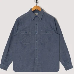 Chambray Work Shirt - Blue