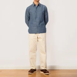 Chambray Work Shirt - Blue