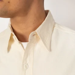 Chambray Work Shirt - Off White