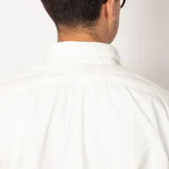 Chambray Work Shirt Wide Fit - White