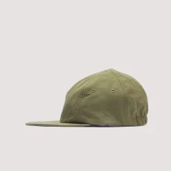 Classic 6 Panel Cap - Green (Grey Underbrim)