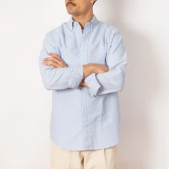 Colby Oxford Shirt 5910 - Blue Stripe