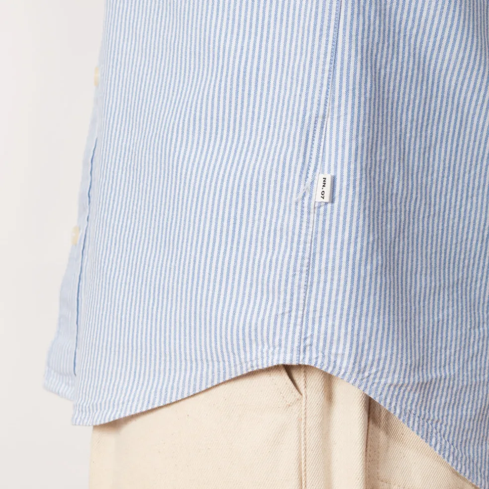 Colby Oxford Shirt 5910 - Blue Stripe