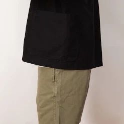 Collarless Jacket - Dark Navy