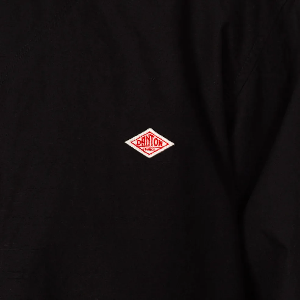 Collarless Jacket - Dark Navy