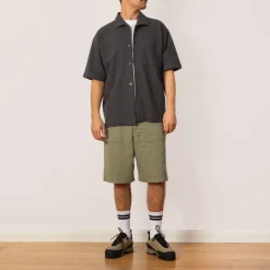 Coral Shirt - Charcoal