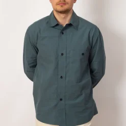 Coverall Shirt - Mineral Blue