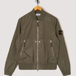 Crinkle Bomber - Military Green (V0054)