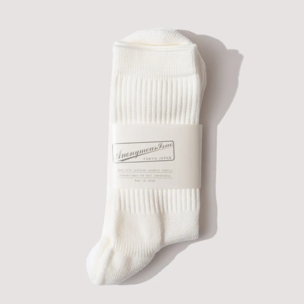 Cupro Wool Pile Half - White