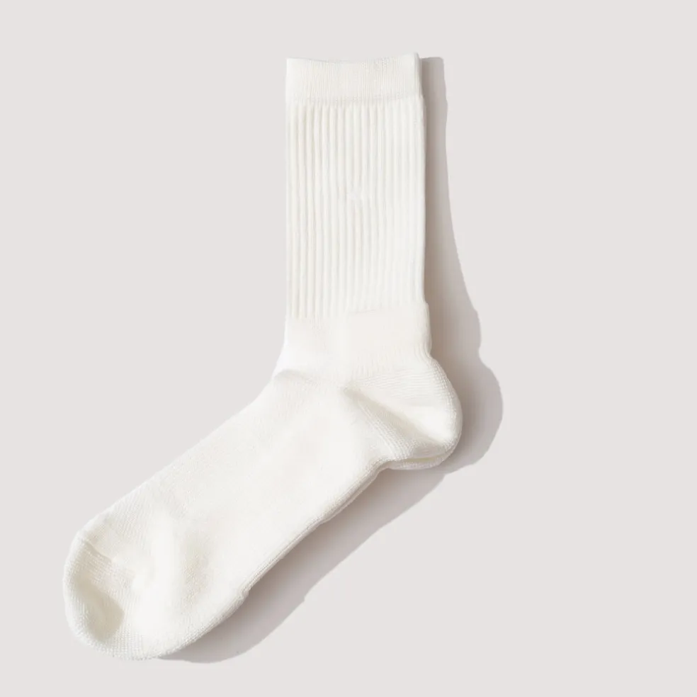 Cupro Wool Pile Half - White
