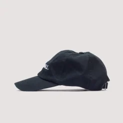 Dancehall Embroidered Cap - Black