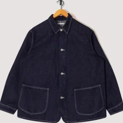 Denim Coverall Jacket - Indigo