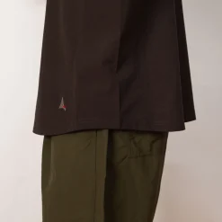 Dot Air Shirt - Dark Brown