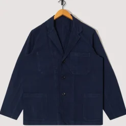 Drill Server Suit Jacket - Navy