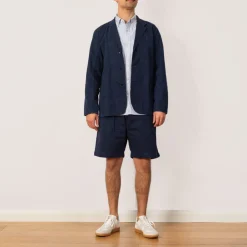 Drill Server Suit Jacket - Navy