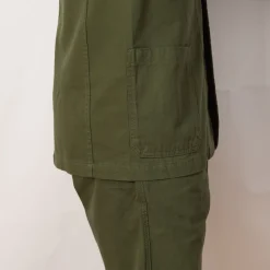 Drill Server Suit Jacket - Olive