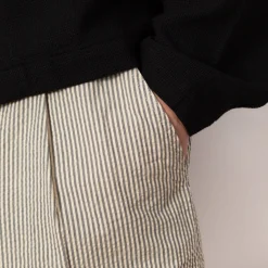 Duke Pant - Grey Stripe