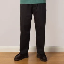 Easy Straight Pants - Charcoal