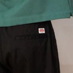 Easy Straight Pants - Charcoal