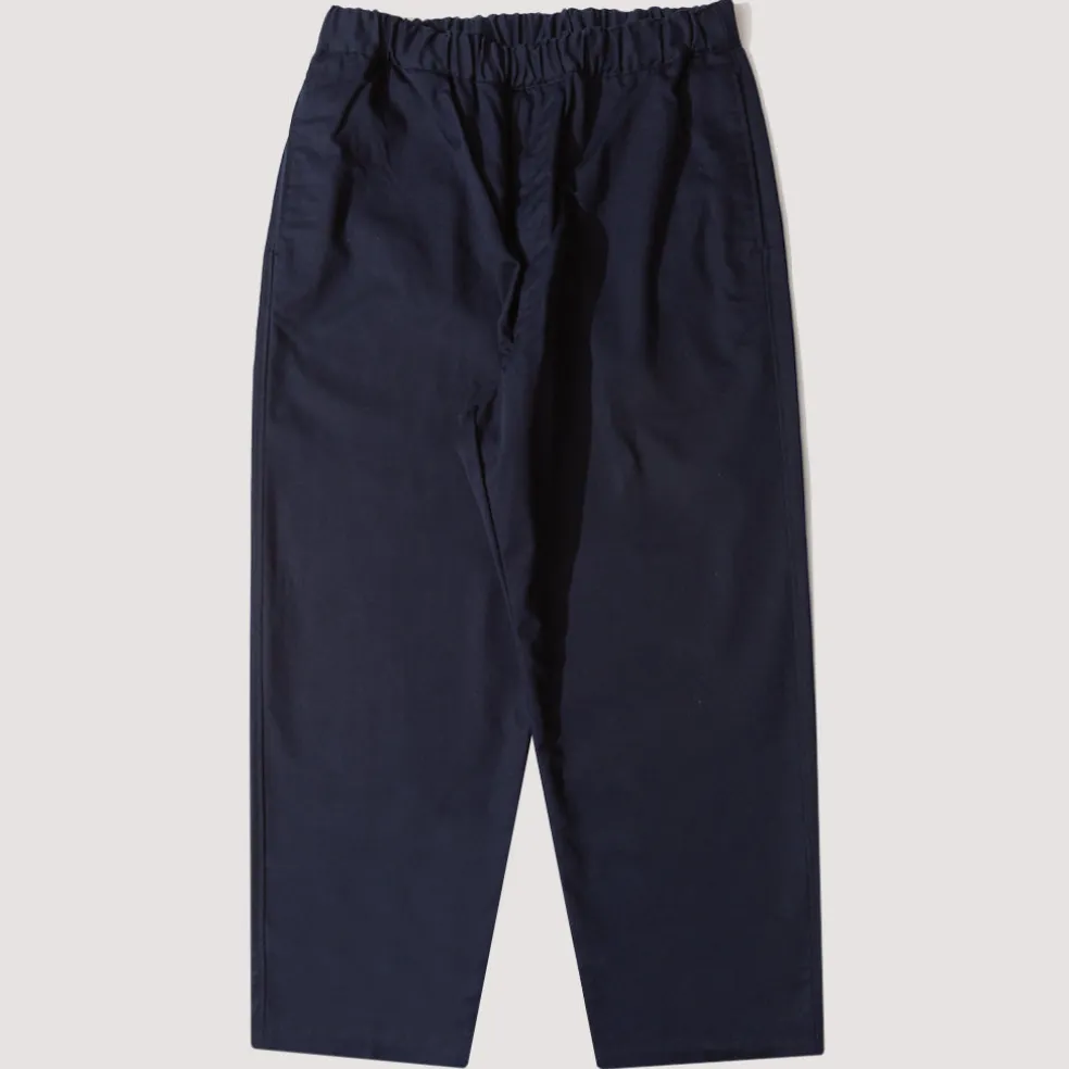 Easy Straight Pants - Navy