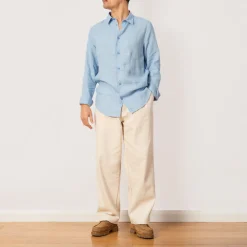 Enzo Shirt 5708 - Cerulean Blue