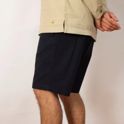 Ezra Twill Short - Dark Navy