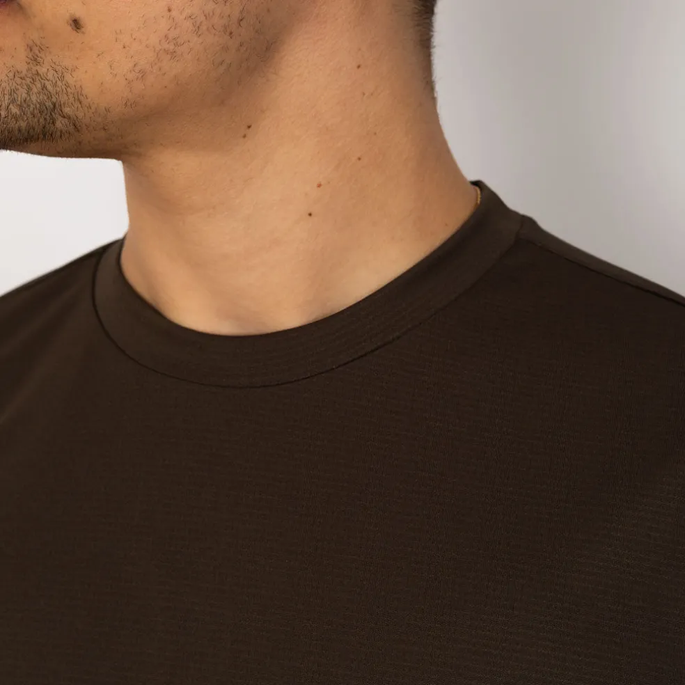 Fireflies L/S T-Shirt - Dark Brown