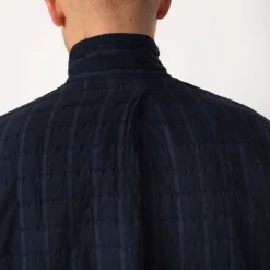 Flipped Collar Shirt - Hadal Blue