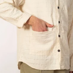 Flipped Collar Shirt - Rinsed