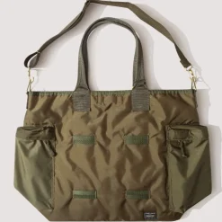Force 2-Way Tote Bag - Olive