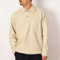 Fraser Loopback Polo - Oatmeal
