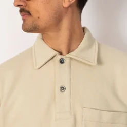Fraser Loopback Polo - Oatmeal