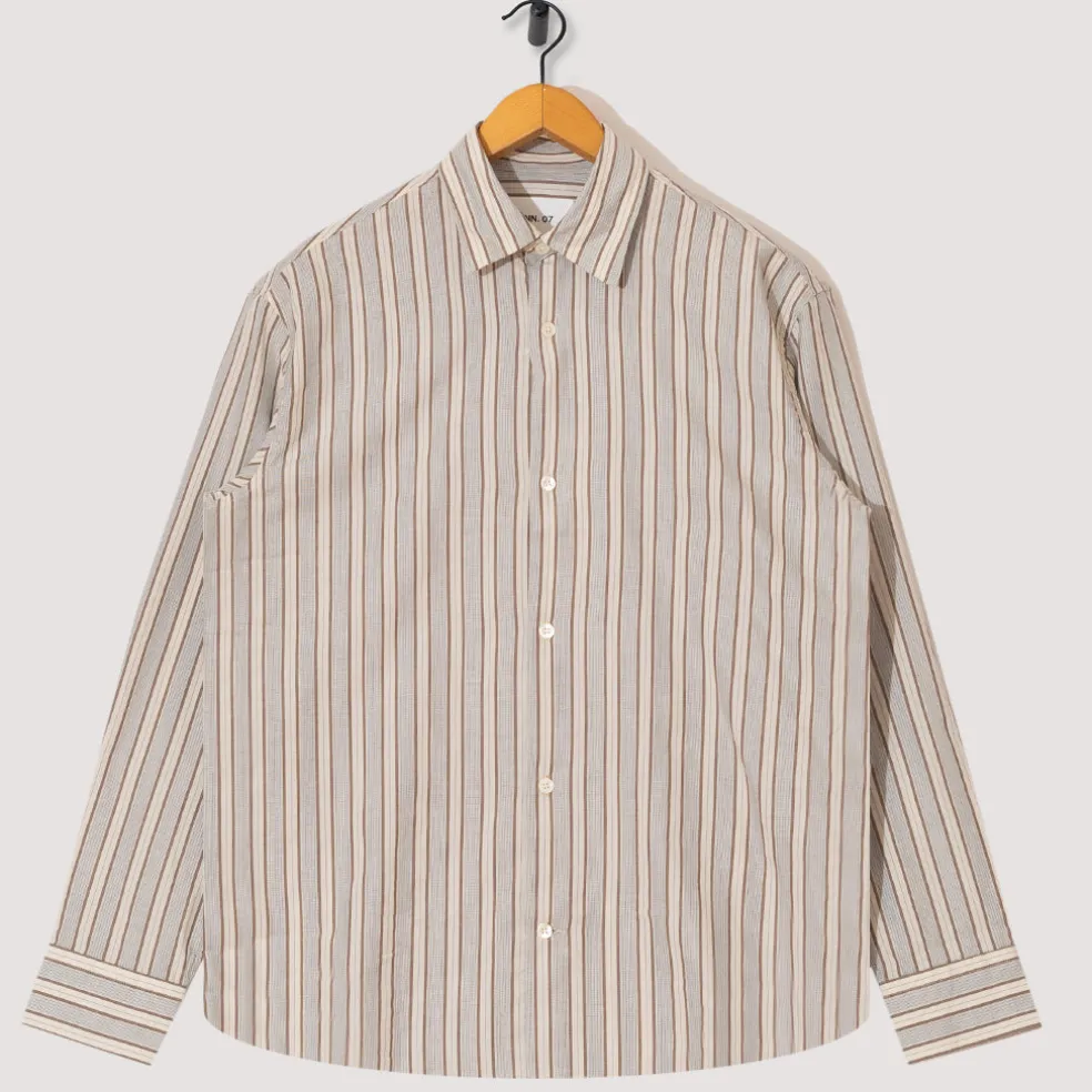 Freddy Shirt 5973 - Brown Stripe