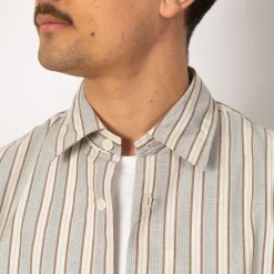 Freddy Shirt 5973 - Brown Stripe